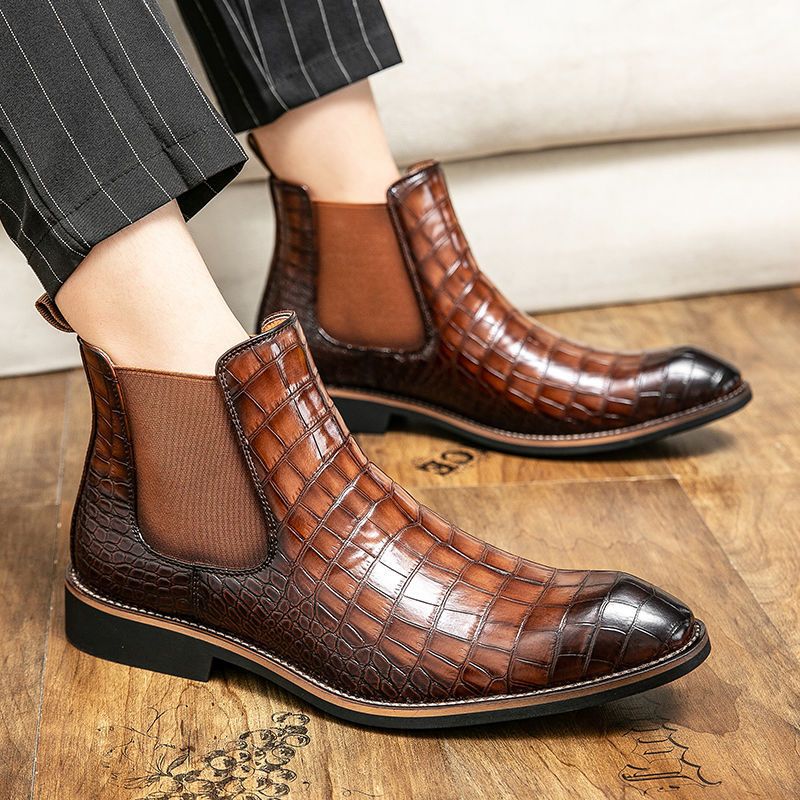 Leather Chelsea Boots