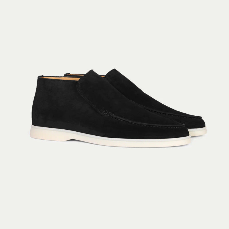 Mocassins modernes à coupe haute
