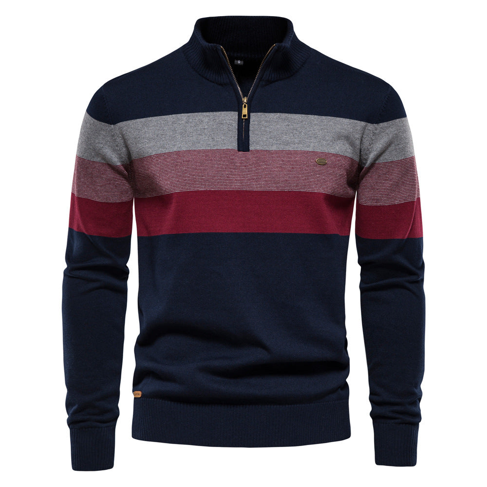 Men’s Zip Knit Sweater