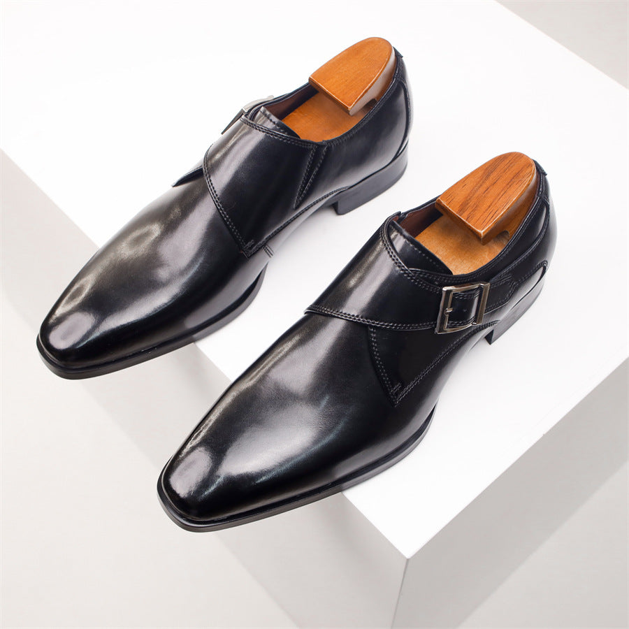 Single Monk Strap Shoes