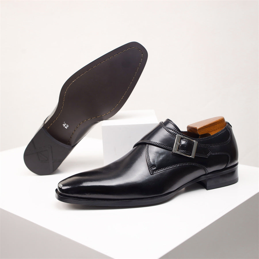 Single Monk Strap Shoes