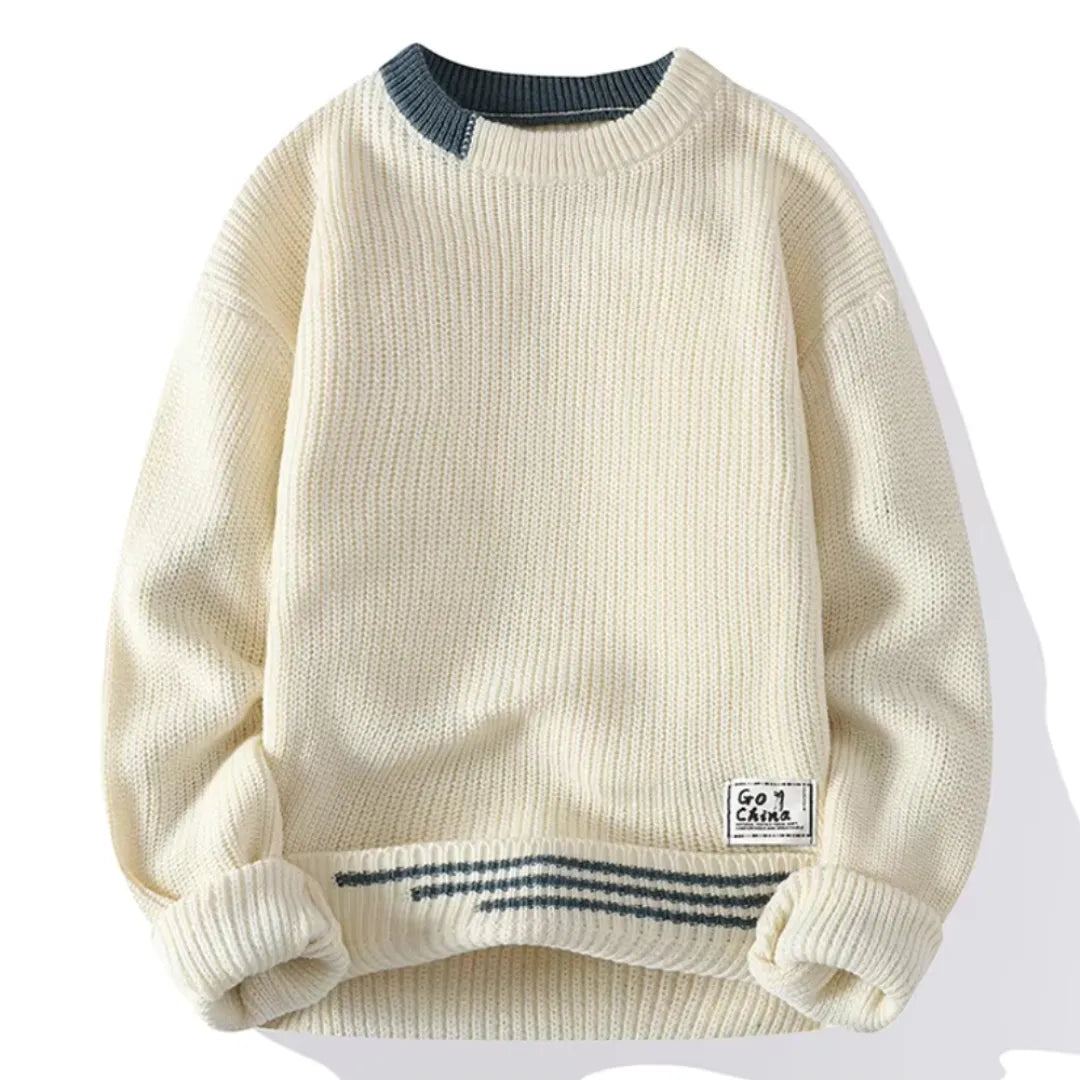 Casual Crewneck Sweater