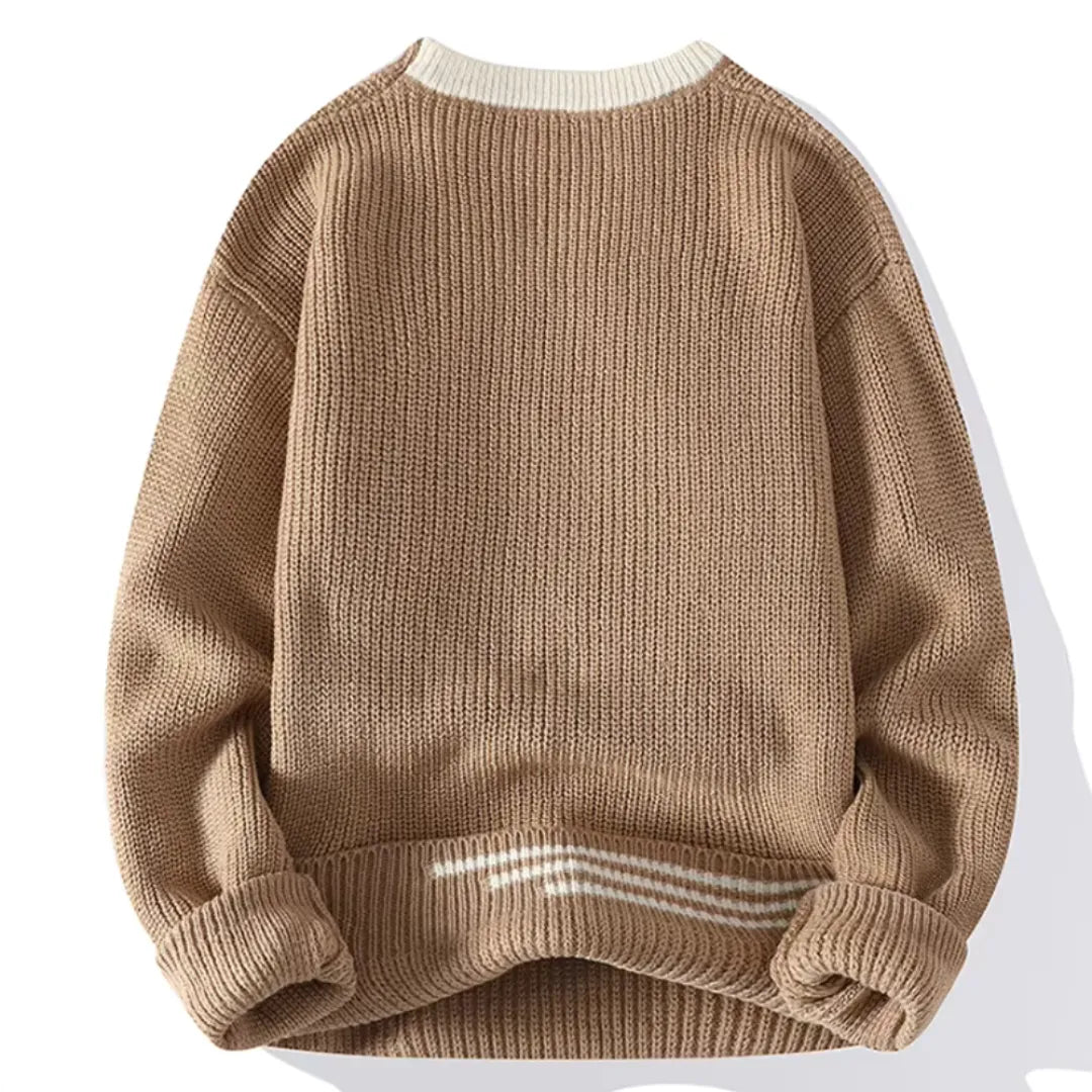 Casual Crewneck Sweater