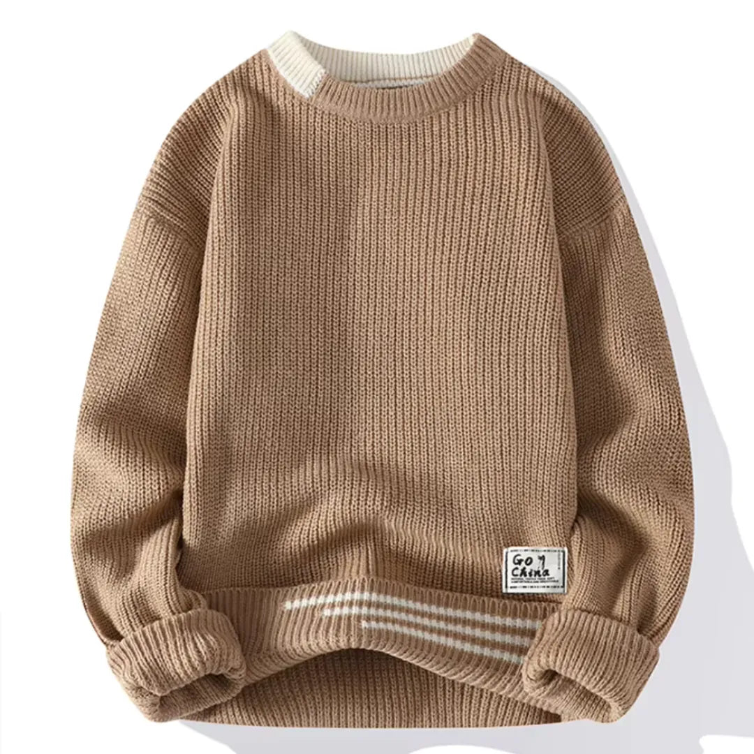 Casual Crewneck Sweater
