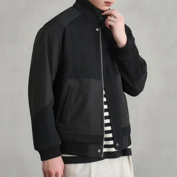 Patchwork Corduroy Jacket