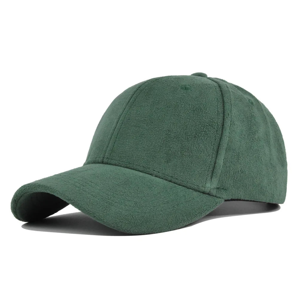 Casquette plate en coton pour homme