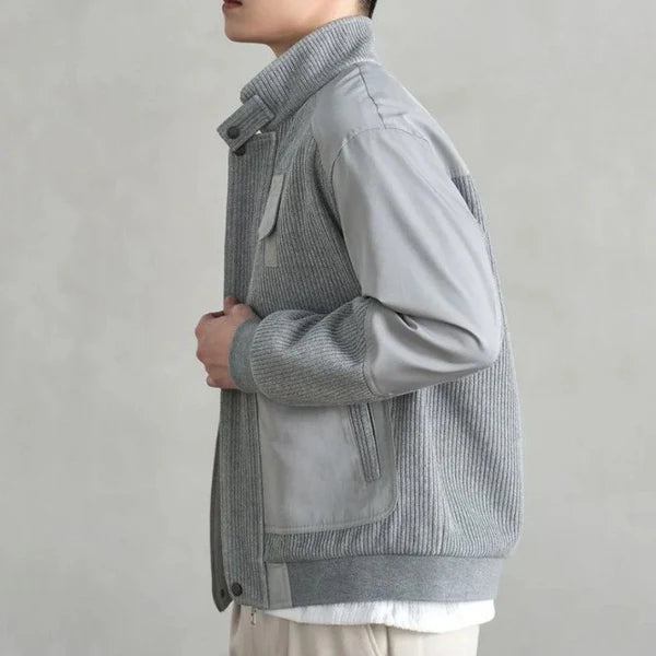 Patchwork Corduroy Jacket