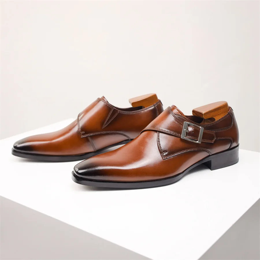 Single Monk Strap Shoes