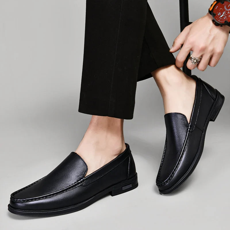 Classic Leather Loafers