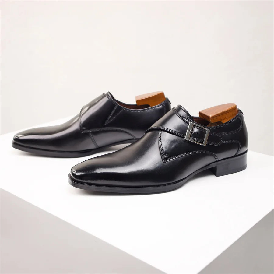 Single Monk Strap Shoes