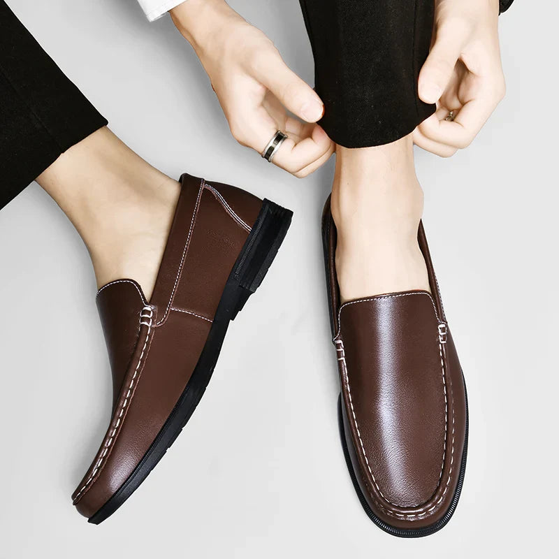 Classic Leather Loafers