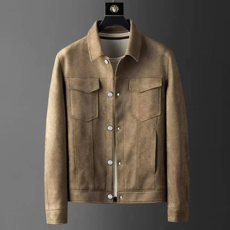 Suede-Look Jacket