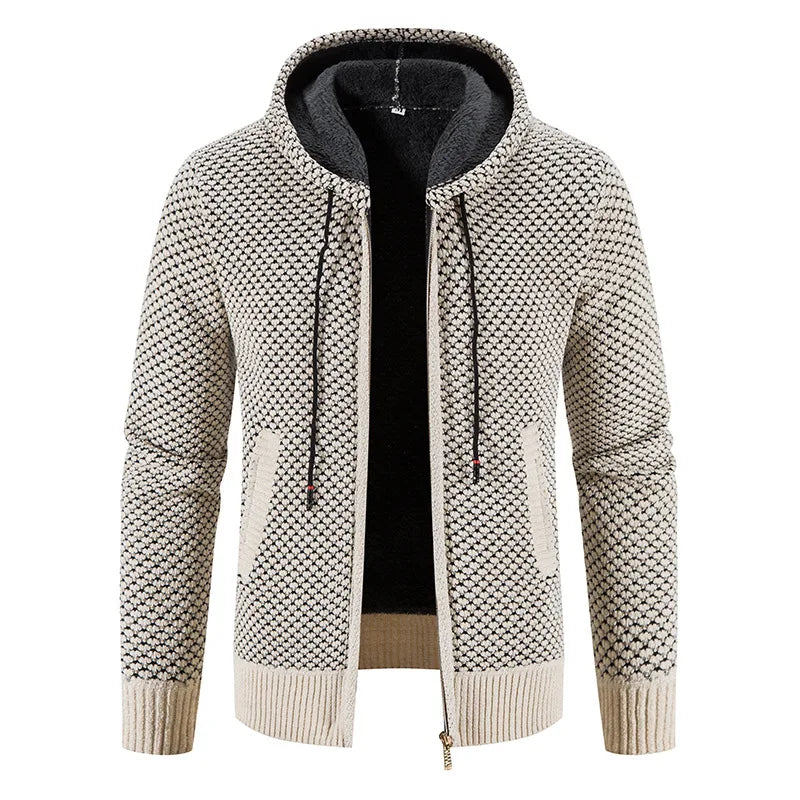 Men’s Hooded Cardigan