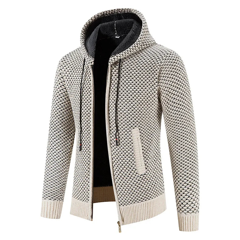 Men’s Hooded Cardigan