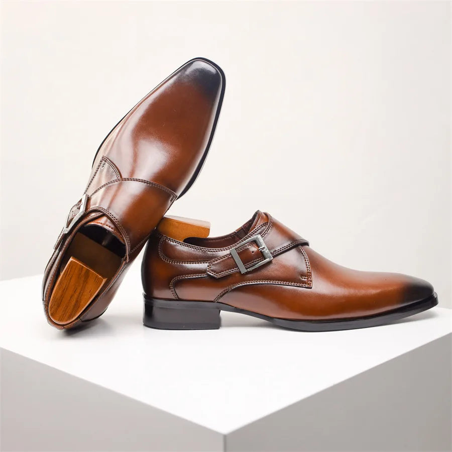 Single Monk Strap Shoes