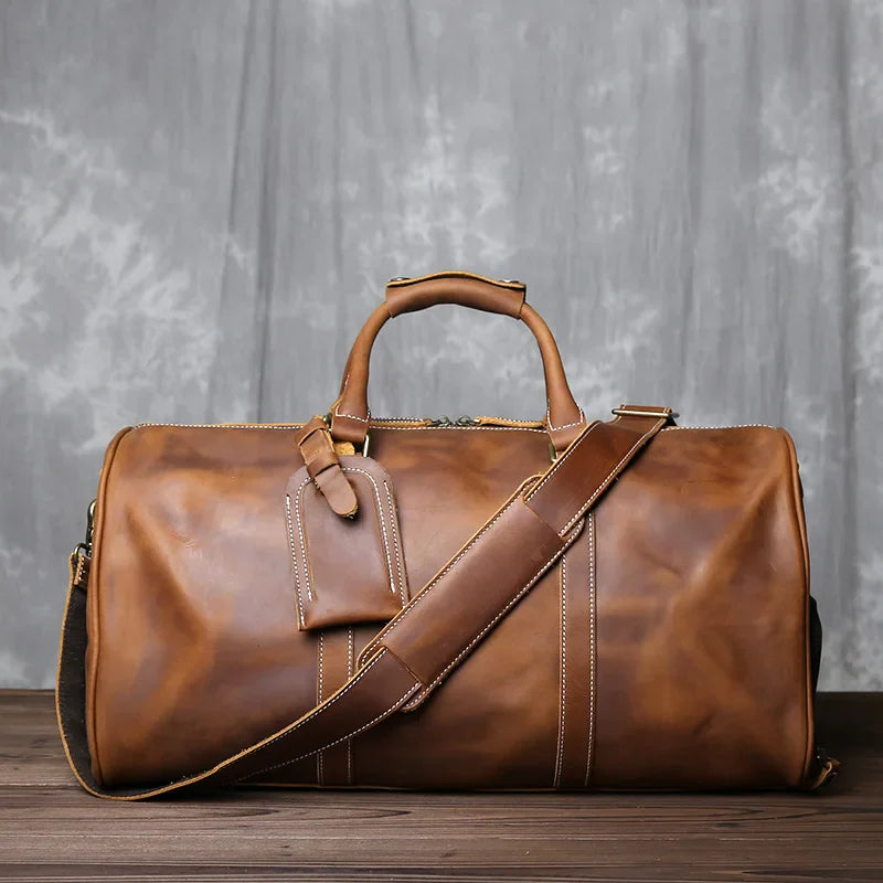 Leather Duffel Bag