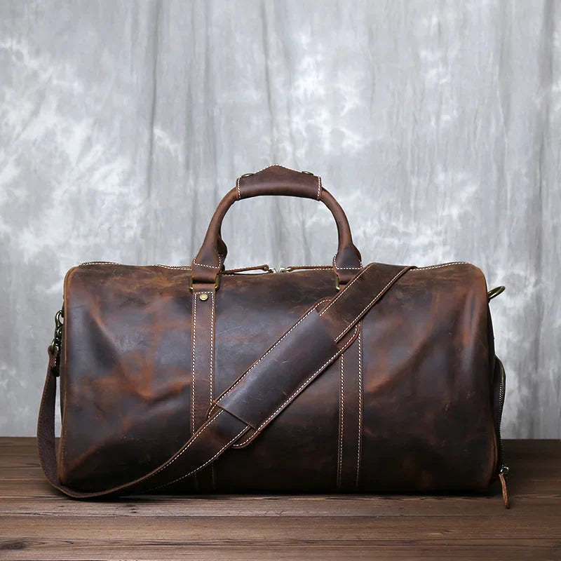 Leather Duffel Bag
