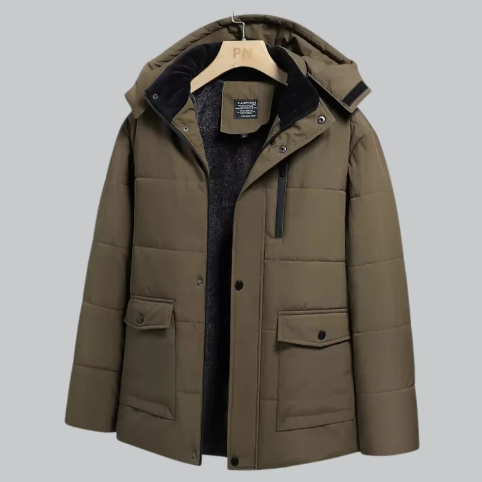 Fleece Lined Winter Jacket