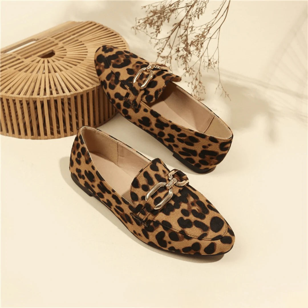 Women’s Leopard Loafers