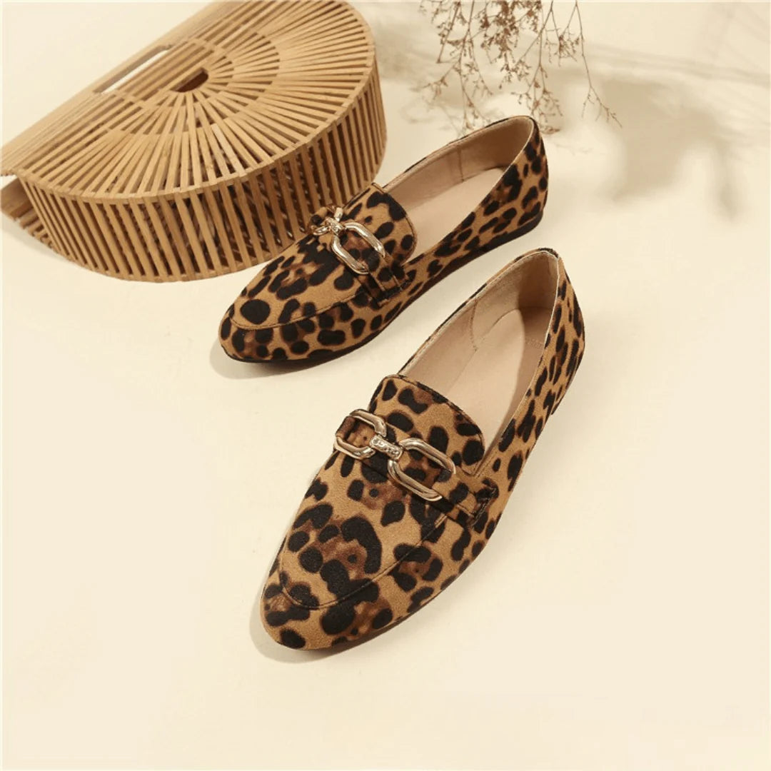 Women’s Leopard Loafers