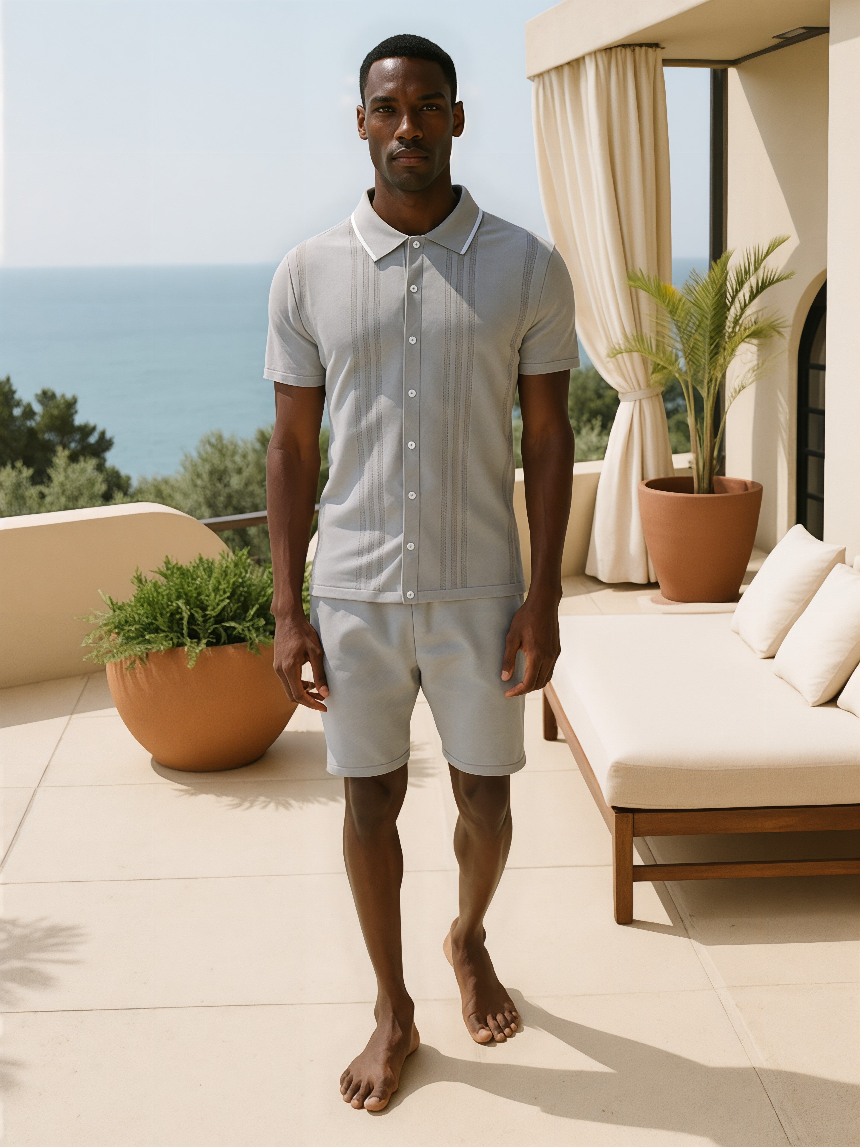 Ensemble polo et short d'été