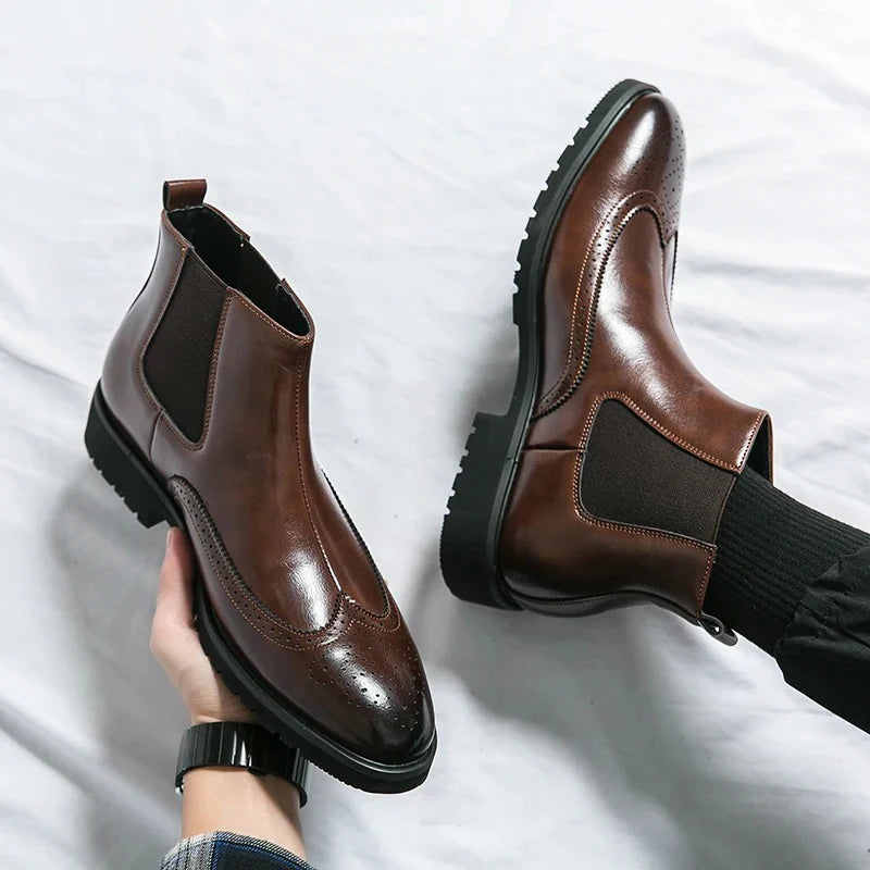 Men’s Slip-On Chelsea Boots