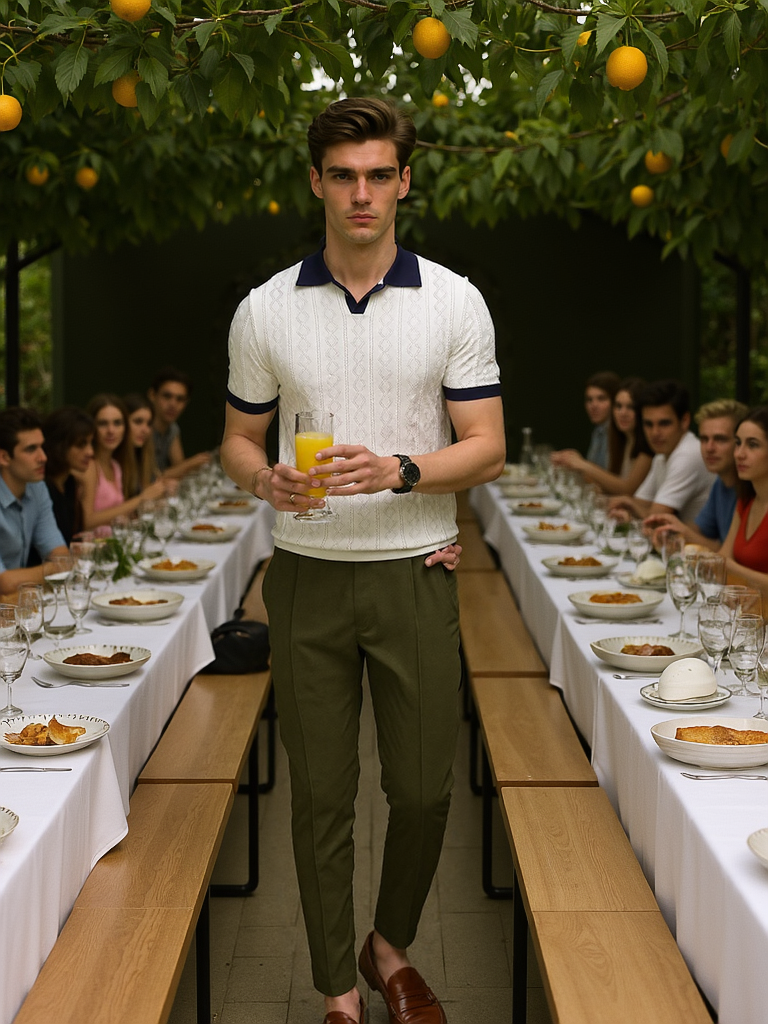 Polo en tricot essentiel