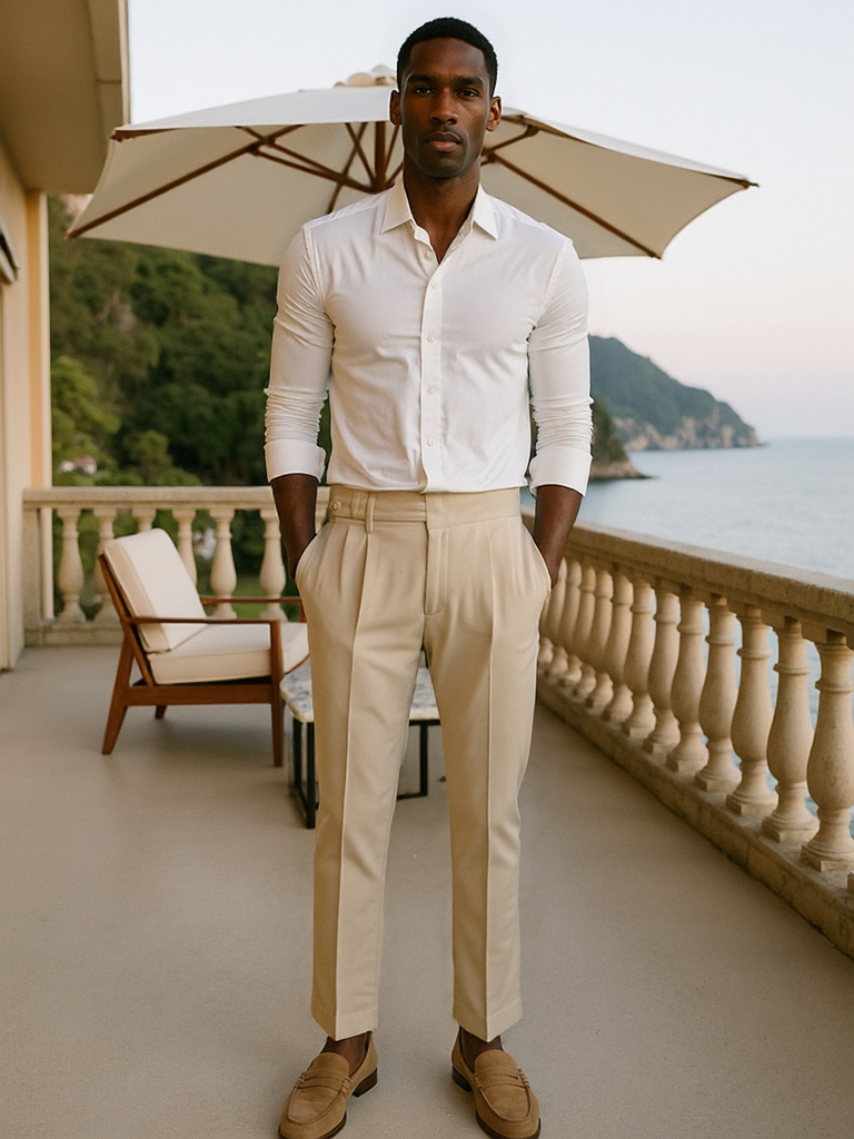 Pantalons sur mesure pour hommes