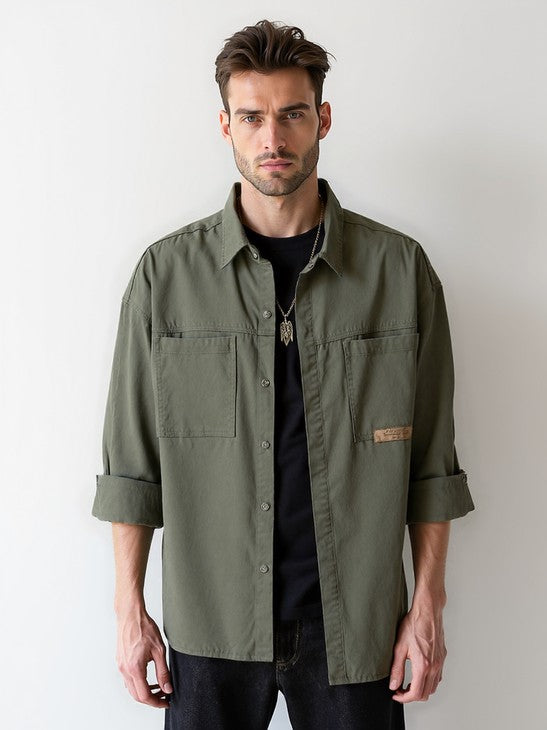 Retro Button-Up Shirt