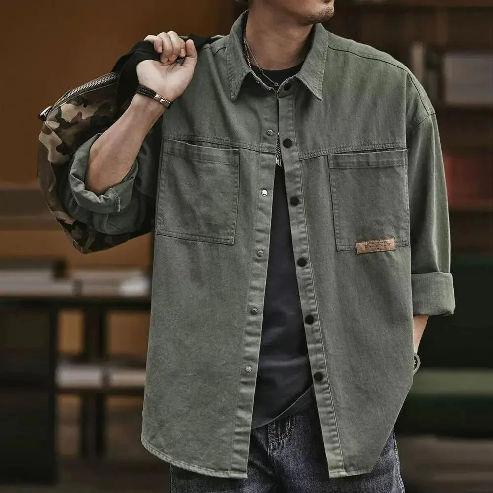 Retro Button-Up Shirt