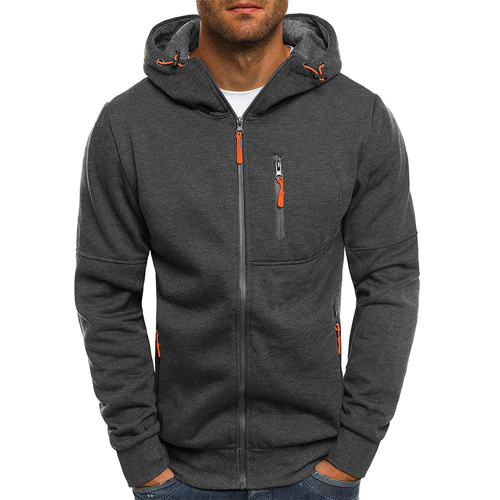 Hooded Zip-Up Jacket