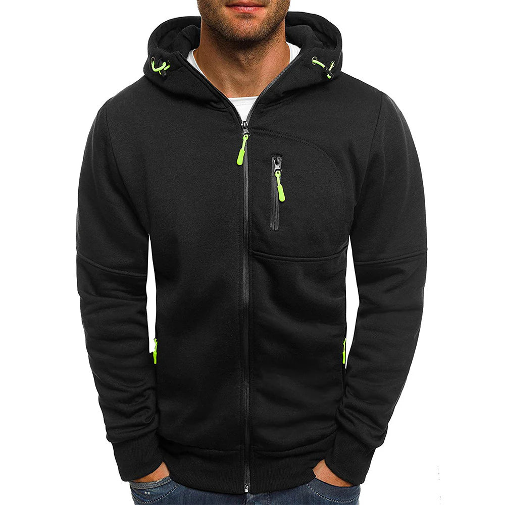 Hooded Zip-Up Jacket